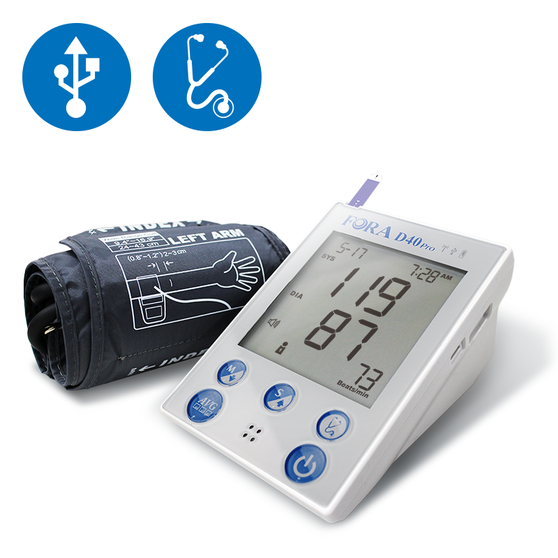 Fora P30 Plus Blood Pressure Monitor with Bluetooth Connectivity